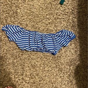 Off the shoulder bikini top